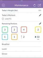 21 day fix® tracker – official ipad images 2
