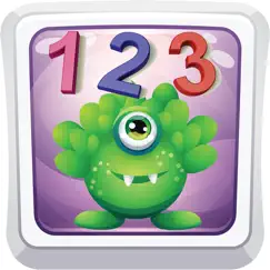 monster 123 genius - learn numbers count for kids logo, reviews