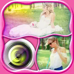 photo collage maker for girls with camera effects logo, reviews