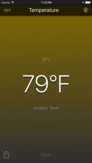 temperature app iphone resimleri 2