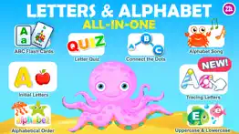 letter quiz, alphabet & abc tracing app for kids iphone images 2