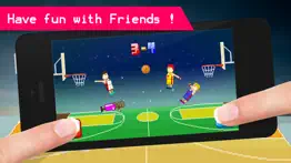funny bouncy basketball - fun 2 player physics iphone images 1