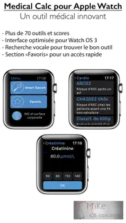 medical calc pour apple watch iPhone Captures Décran 1