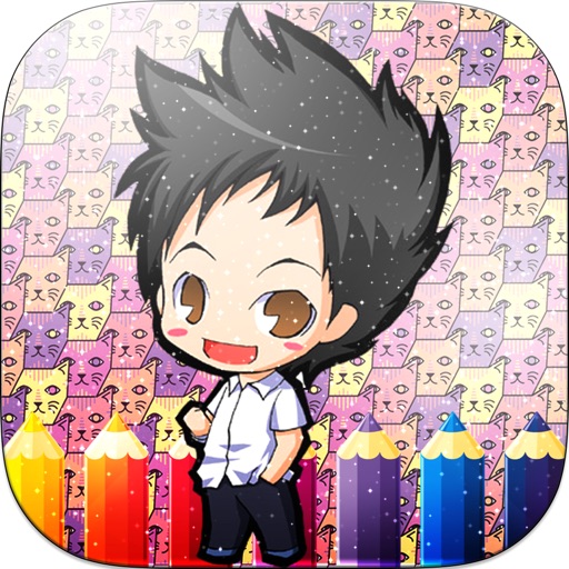 Anime Coloring Book - Paint Draw Anime Cartoon app reviews download