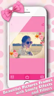 cute girl photo studio editor - frames and effects iphone images 3