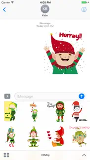 elf - christmas stickers for imessage iphone images 2