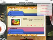 recipe manager - serving sizer ipad images 1