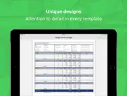 modèles pour excel pro iPad Captures Décran 4