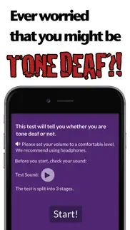 tone deaf test: check for pitch deafness iphone images 1