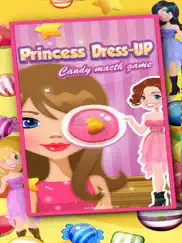 princess dress up candy macth 3 game ipad images 1