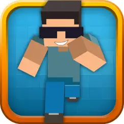 blocky runner bro 3d - fun run logo, reviews