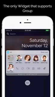 magic contacts with notification center widgets iphone images 3