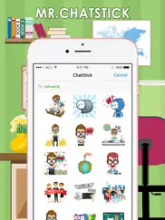 mr. chatstick stickers and emoji ipad images 1