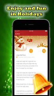 canciones de navidad para las vacaciones de navida iphone capturas de pantalla 3