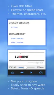 book notes - summaries of classic literature read study guides with spritz spark cliffs iphone resimleri 3
