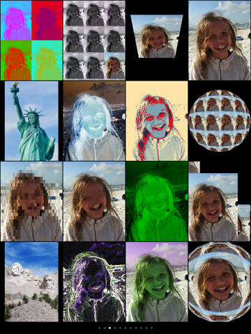 mega photo: effets spéciaux iPad Captures Décran 1