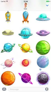 alien planets - stickers for imessage iphone images 3