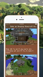 free mc house guide for minecraft pe iphone images 2