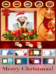marcos de fotos de feliz navidad - crear tarjetas ipad capturas de pantalla 3