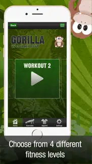 entrenamiento gorila gratis iphone capturas de pantalla 2