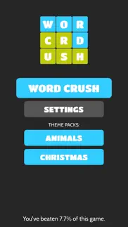 word crush - fun puzzle games iphone capturas de pantalla 1