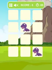 dinosaur memory matching games for kids ipad images 3