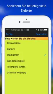 heimweg finder - gps navigations app iphone bildschirmfoto 3