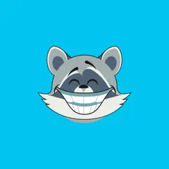 raccoon - stickers for imessage logo, reviews