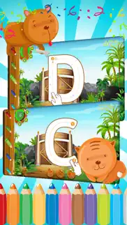 english alphabet abc easy draw coloring book education games for kids iphone images 3