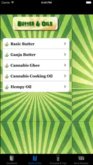 weed cookbook - medical marijuana recipes & cookin iPhone Captures Décran 4