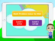 addition kids - easy math problems solver ipad images 1