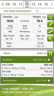 caloryguard - track calories iPhone Captures Décran 1