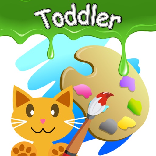 Infant coloring book kids toddler QCat app reviews download