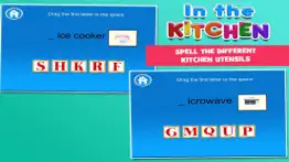 in the kitchen flash cards for kids iphone images 4