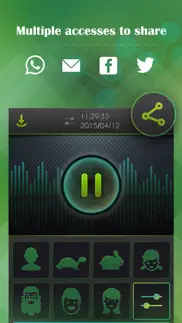 voice changer, sound recorder iphone images 4