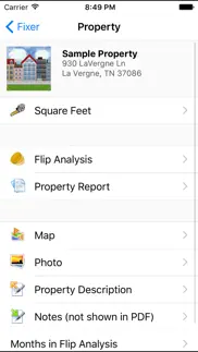 property fixer - real estate investment calculator iphone images 2