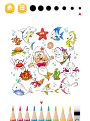 sea animals coloring pages for preschool and kindergarten hd free ipad images 1