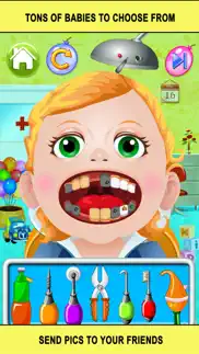 baby doctor dentist salon games for kids free iphone images 2