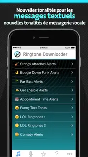 free ringtone downloader - download the best ringtones iPhone Captures Décran 3