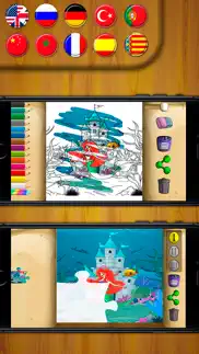 tale of the little mermaid - interactive books iphone images 2