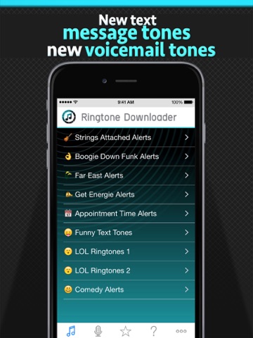 free ringtone downloader - download the best ringtones iPad Captures Décran 3