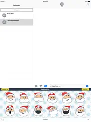 santamojis - add cool santa emojis to messages ipad images 1