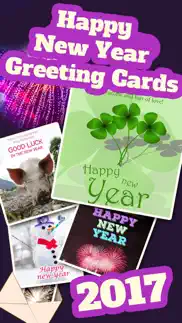 happy new year - greeting cards 2017 iphone resimleri 1
