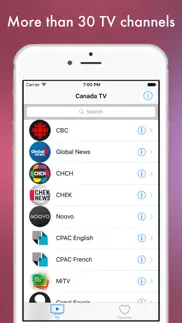 canada tv - canadian television online iphone images 1