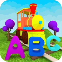 learn abc alphabet for kids - play fun train game logo, reviews