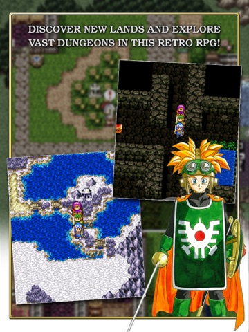 dragon quest ii ipad capturas de pantalla 2