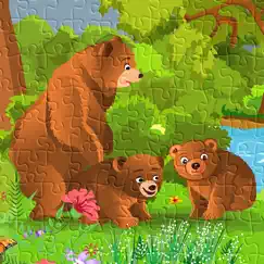 animal jigsaw puzzles game for kids hd free logo, reviews