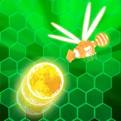 bouncing ball attack orange killer bee hive game logo, reviews