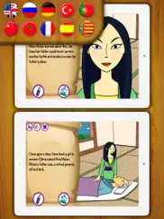 mulan classic tales - interactive book for kids. ipad images 1