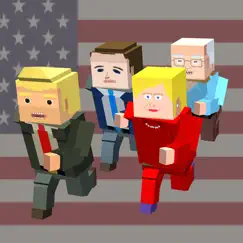 running for president - 2016 us election satire logo, reviews